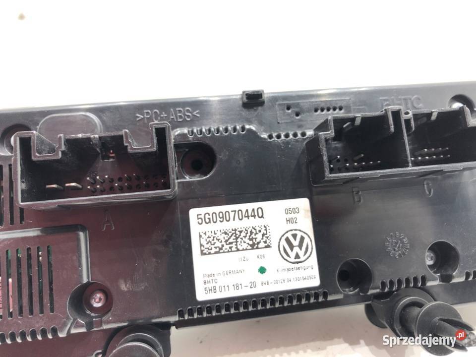 PANEL STEROWANIA NAWIEWU VW GOLF VII 5G0907044Q podkarpackie