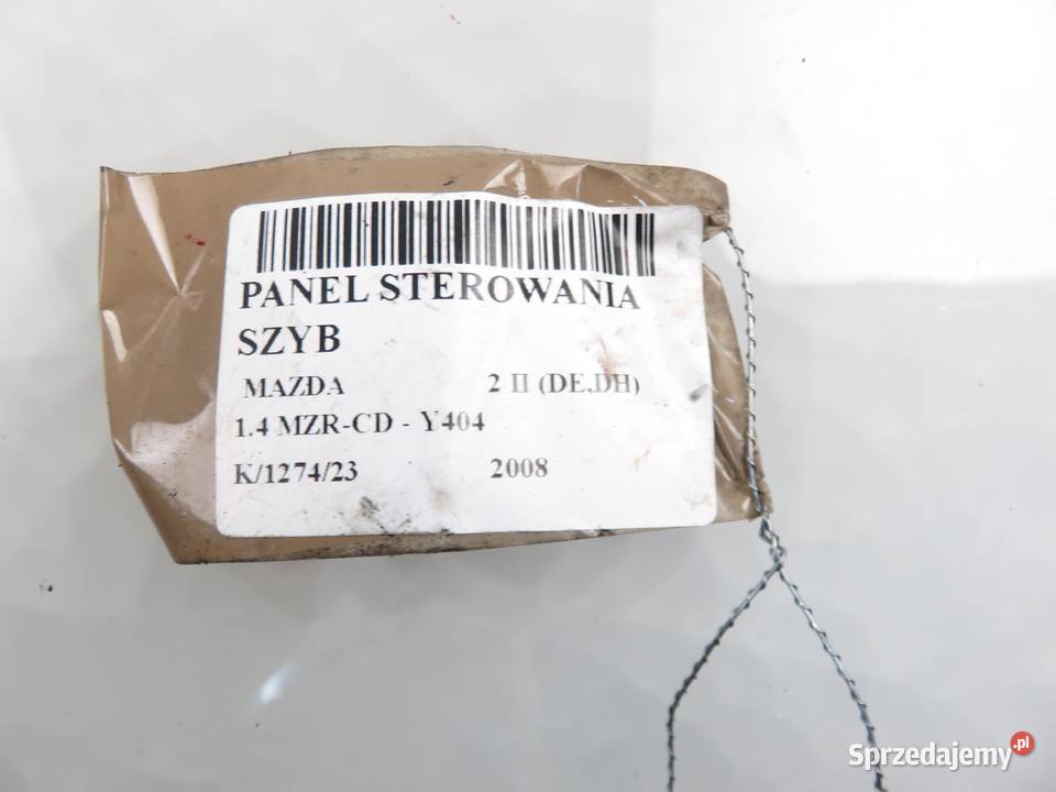 PANEL SZYB MAZDA 2 II DF7466350A