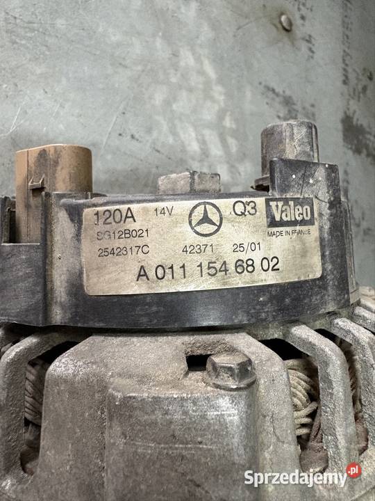 Alternator Mercedes w203 Pozostałe lubelskie