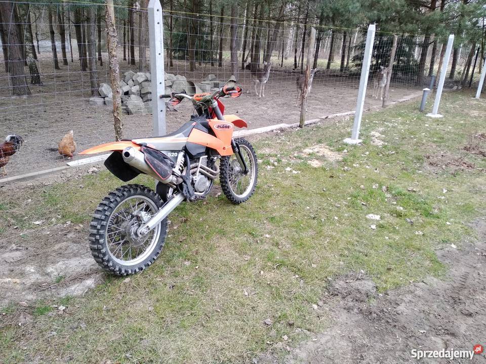 KTM SX 520 sprowadzony Motocykle, skutery, quady Baranów Sandomierski