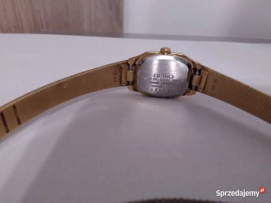 Zegarek Damski Seiko Sgp Back St steel 5420 lata Radom