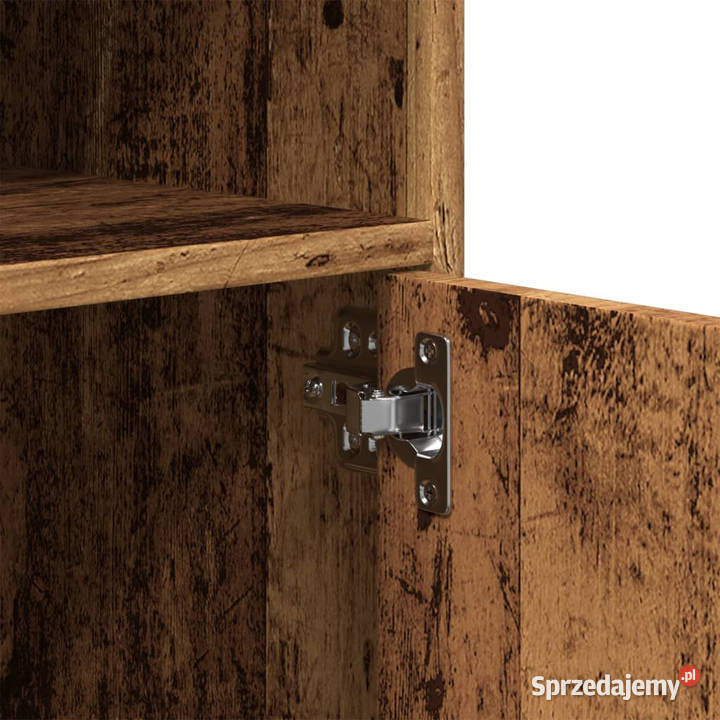 Szafka na kółkach stare drewno 60x48x81 WM853171 mazowieckie Warszawa