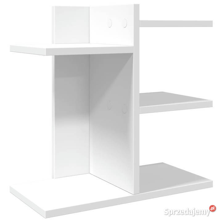 Organizer na biurko biały 42x215x42 WM848066 Warszawa