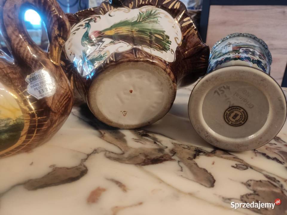 kolekcja wyrobów ręcznie malowanych dzbanki Gorzów Wielkopolski