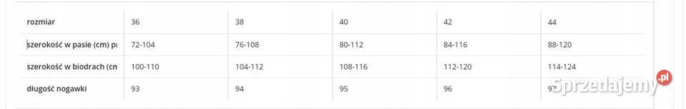 Spodnie Novum cygaretki butelkowa zieleń rozmiar Wieluń