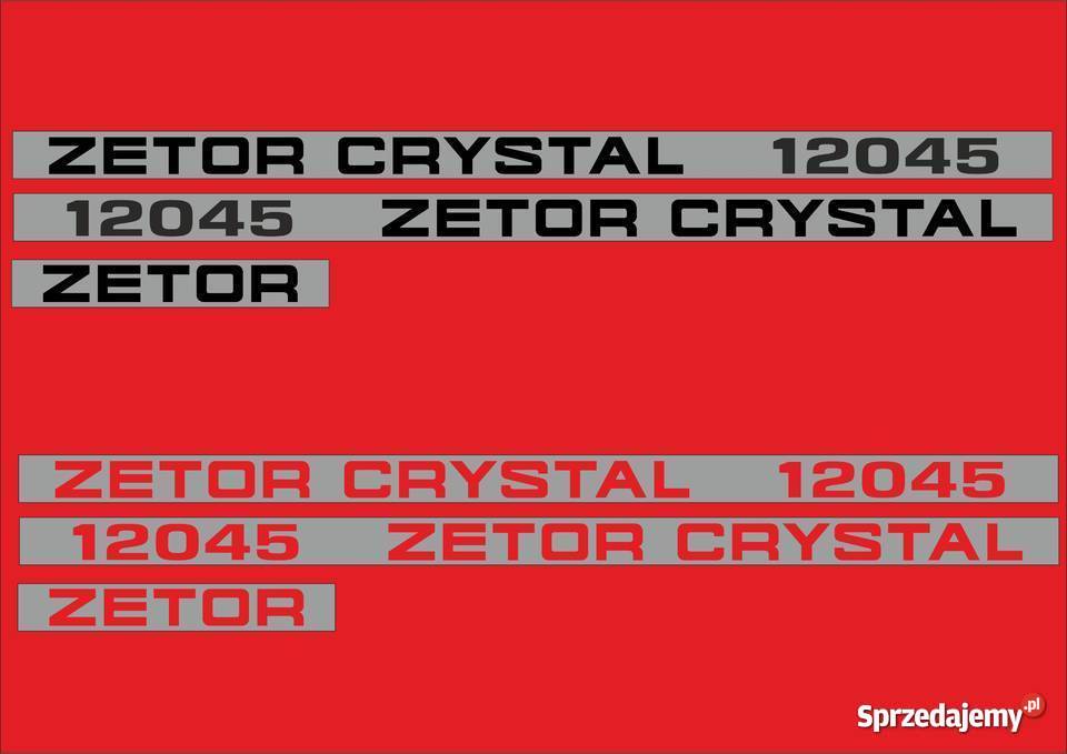 naklejki zetor crystal 12045 kujawsko-pomorskie Jeżewo