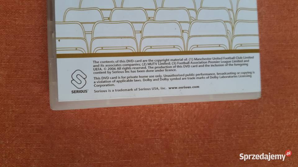 ONE UNITED Manchester United Card dvd romvideo Puławy