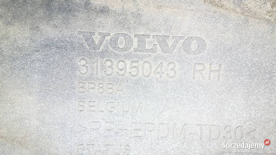 LISTWA PROGOWA PRÓG PRAWY VOLVO V40 2012 Ruda Śląska