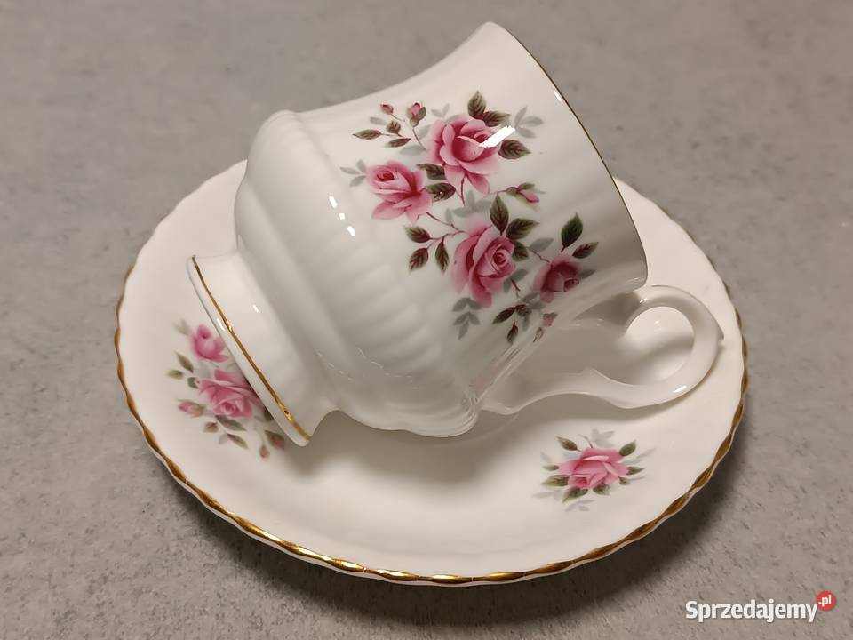 ROYAL WINDSOR Duet Róże Kolekcjonerska Filiżanka