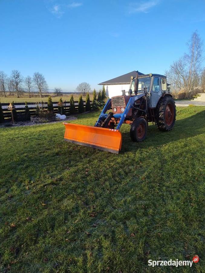 Jumz MTZ z turem chwytak widły szufla pług do Gołdap