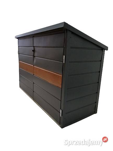 Wiata rowerowa schowek na narzędzia producent Warszawa
