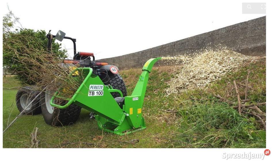 Rębak do gałęzi na WOM 9 PERUZZO model TB100 Głogoczów