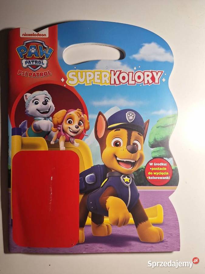 PSI PATROL SUPERKOLORY Kolorowanka z Postaciami Warszawa