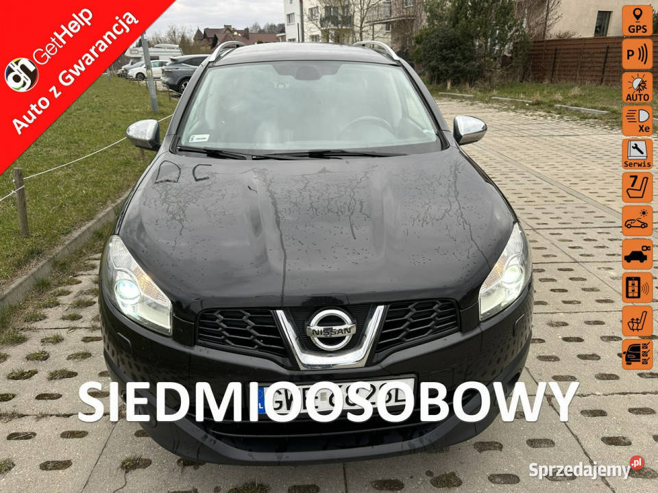 Nissan Qashqai2 Ksenony audio Bose szklany dach nawigacja Wejherowo