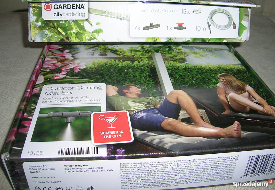 Kurtyna wodna Gardena 13 lh mgiełka Wyszków sprzedam