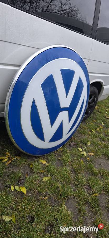 volkswagen reklama zewnętrzna oryginał duża 120 Łódź