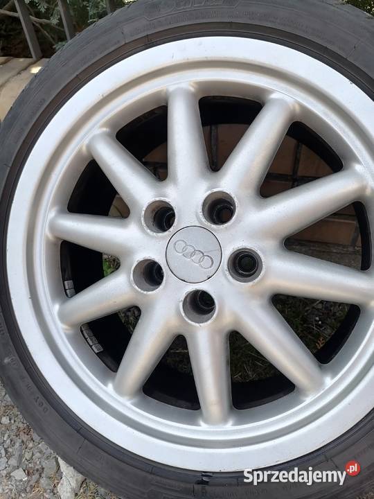 Felgi bolero 17 z oponami Audi s6 c4 S4 c4 Audi aluminiowe Łuków