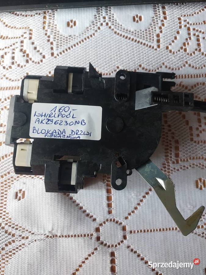 WHIRLPOOL AKZ9 6230 NB BLOKADA DRZWI PIEKARNIKA
