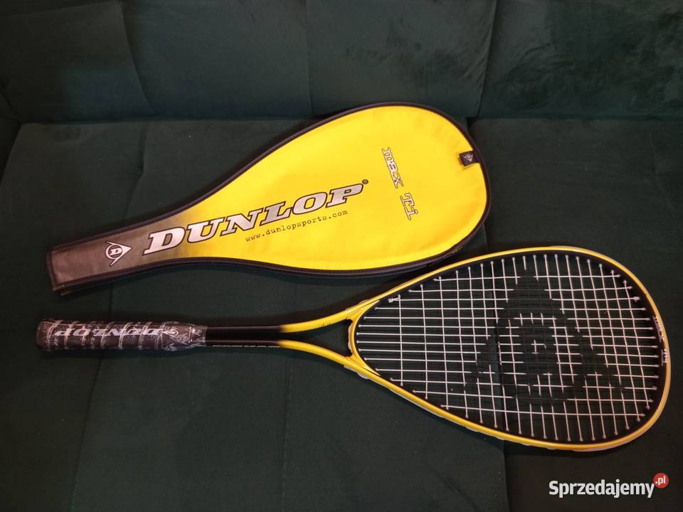 Rakieta do squasha Dunlop TI czarnożółtym NOWA Warszawa