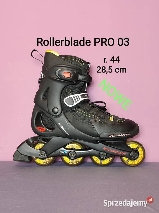 NOWE rolki Rollerblade PRO 03 Bio Dynamic męskie małopolskie Jasień