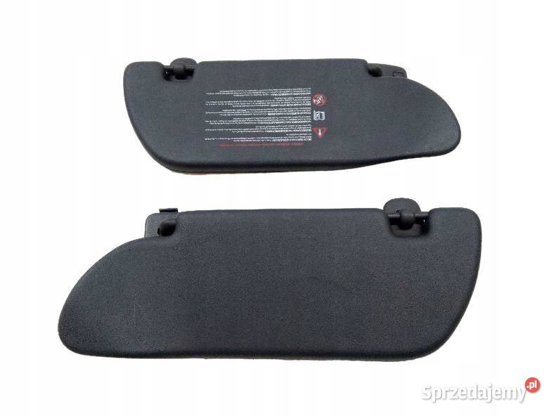 DASZKI PRZECIWSŁONECZNE LEWY PRAWY KOMPLET Rok produkcji 2014