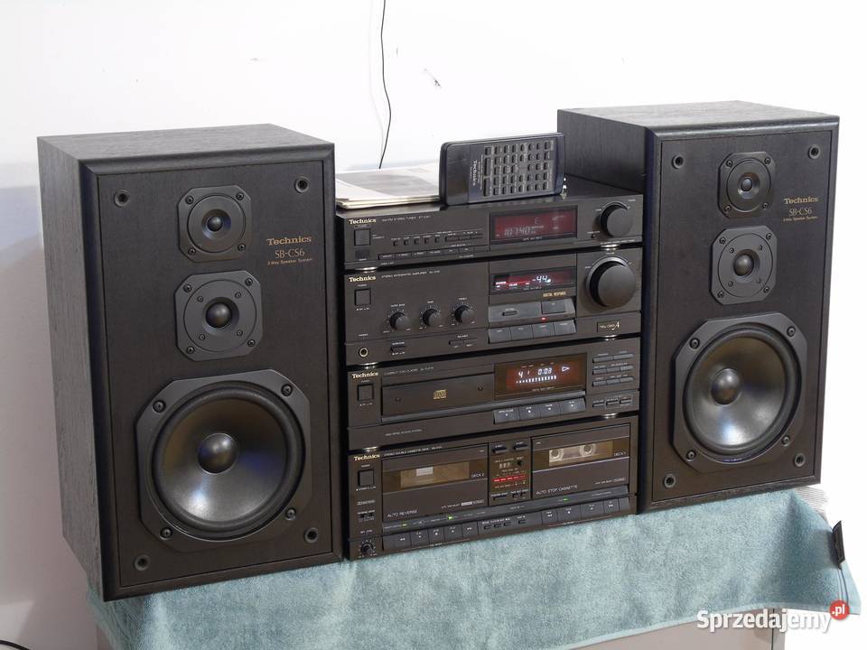 Wieża Technics SAX101 pilot kolumny DOSTAWA Jasło