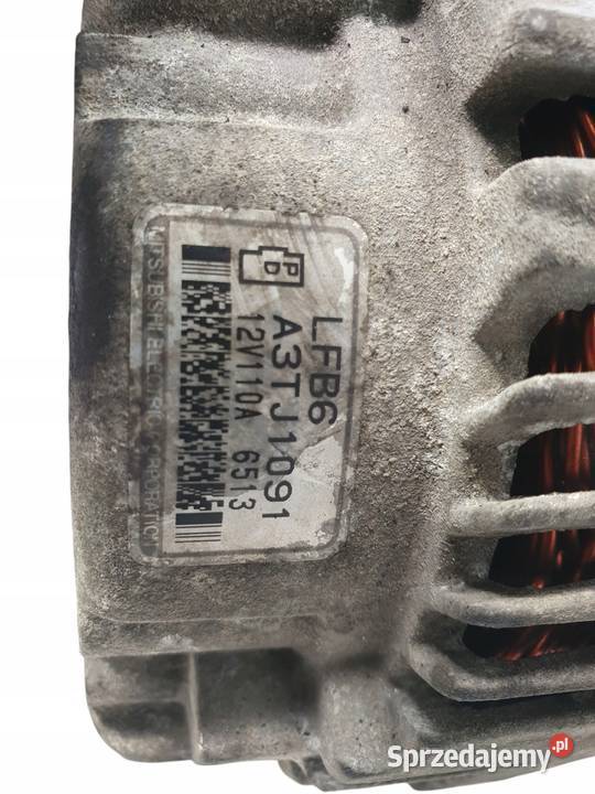 ALTERNATOR Mazda 3 20 16V oryginał A3TJ1091 LFB6 osobowe Chełm