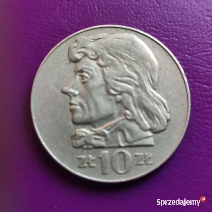 Moneta PRLu 10 ZŁOTYCH 1970 KOŚCIUSZKO Piękna Pruszków