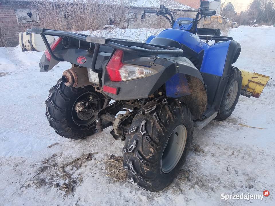 kymco 500 4x4 nowe opony transport Lublin