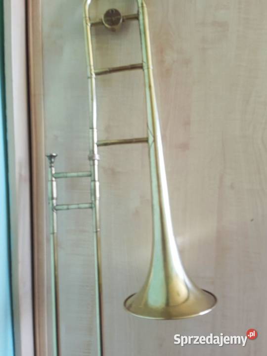 Polski Stary Puzon z lat 50 tych Instrumenty dęte