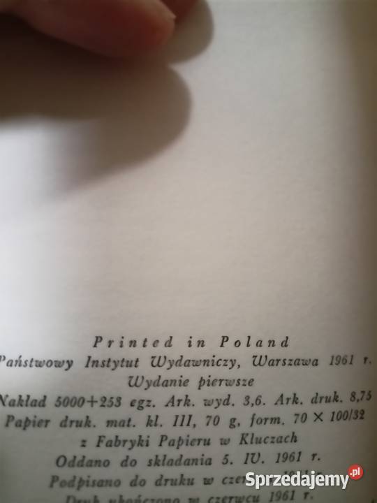 Poezje Quasimodo pierwsze wydanie książki mazowieckie Warszawa