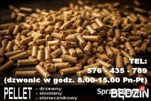 Pellet drzewny słomiany słonecznikowy Będzin