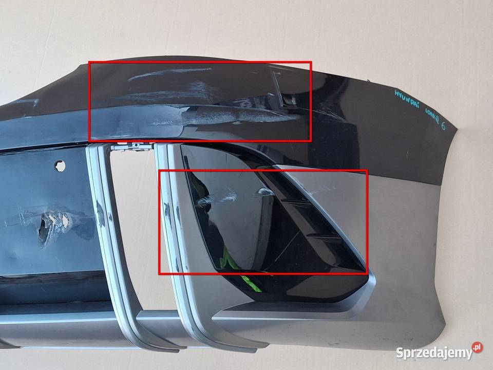 HYUNDAI IONIQ 6 ZDERZAK TYŁ TYLNY PDC 86611KL000 Bieleń