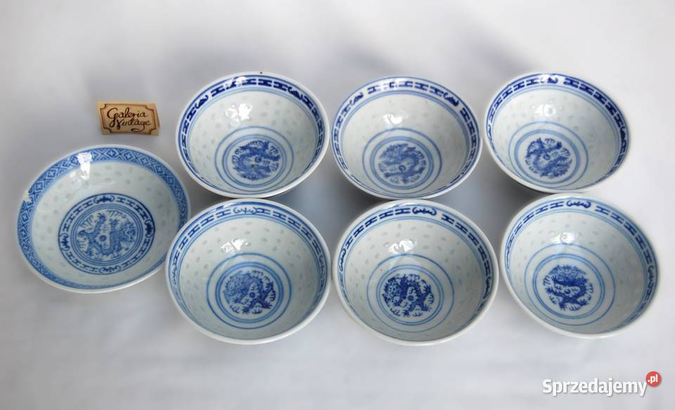 Chińska porcelanowa miska 7 porcelana ryżowa Lublin