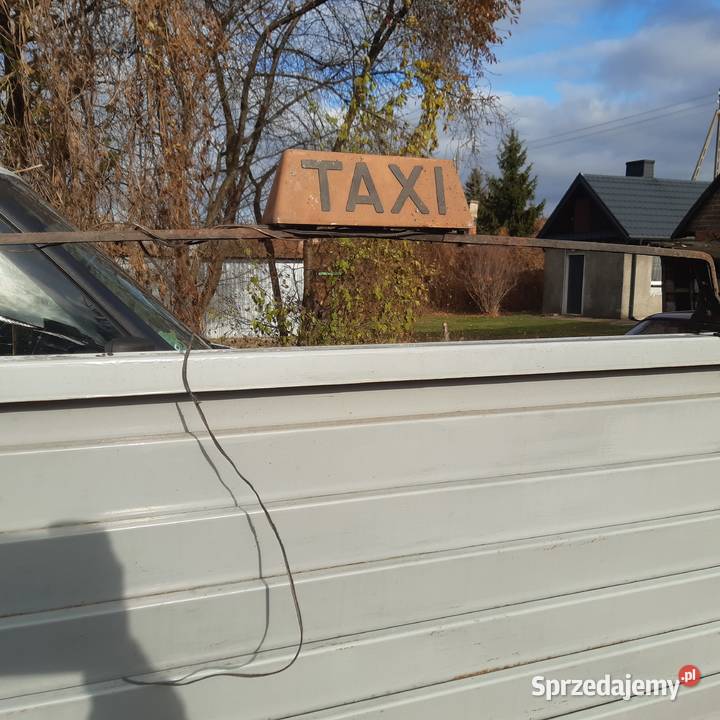 Zabytkowy kogut TAXI Biała Podlaska