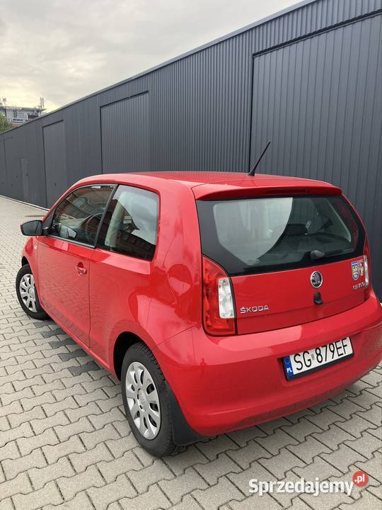 Sprzedam Skodę Citigo 56 przebiegu światła do jazdy dziennej śląskie Gliwice