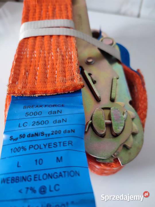 Pas transportowy 10m50mm 25t Kraków sprzedam