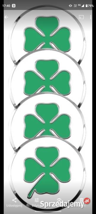 4 naklejki aluminiowe na alufelgi logo emblemat warmińsko-mazurskie Olsztyn