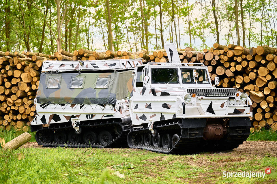 Wojskowa AMFIBIA Volvo BV 202 Nf BANDVAGN Ratrak