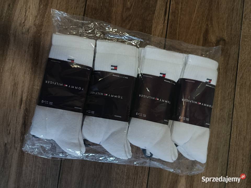 Skarpety męskie Tommy Hilfiger classic białe Białystok sprzedam