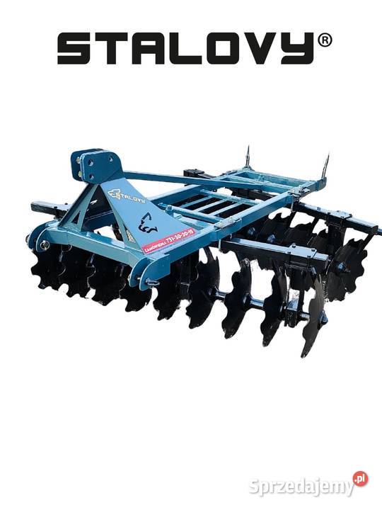 STALOVY Brona talerzowa talerzówka agregat 18m lubelskie Barchaczów sprzedam