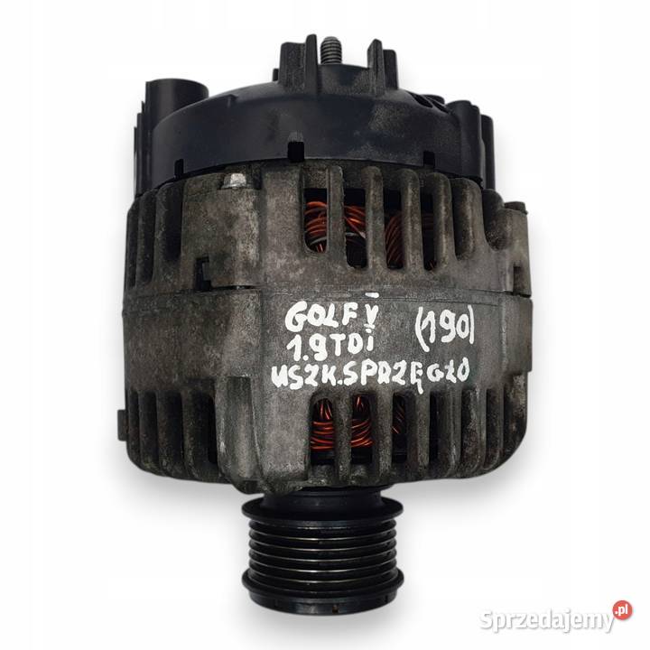 ALTERNATOR VW Golf V 19 TDI 140A Valeo Chełm sprzedam