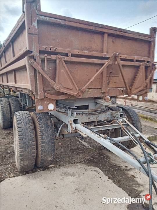 Przyczepa bss brandys 1713 ton z dokumentami Maszyny rolnicze