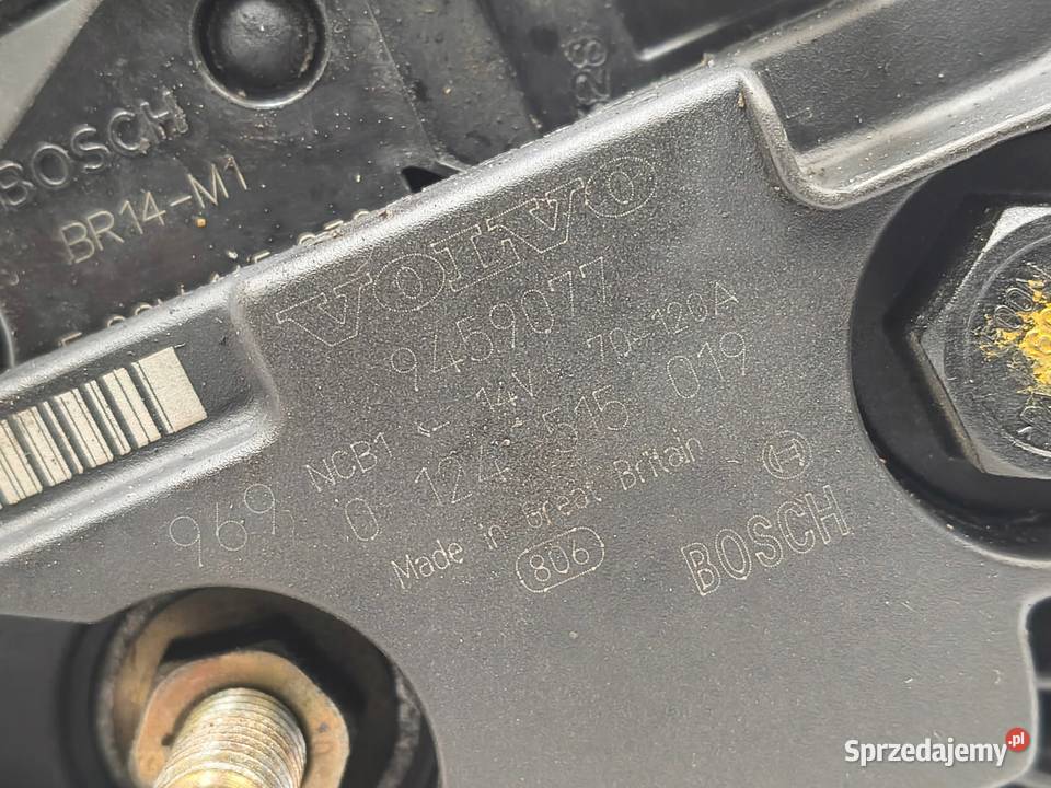ALTERNATOR Volvo V70 II S60 I 20 T bosch 9459077 lubelskie Chełm