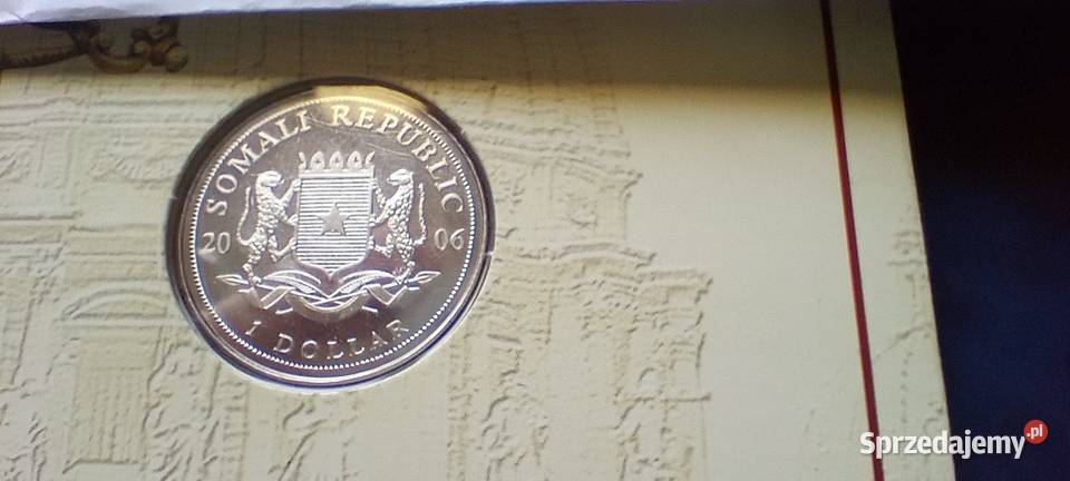 Stare monety 1 dolar 2006 Papież Benedykt XVI podkarpackie