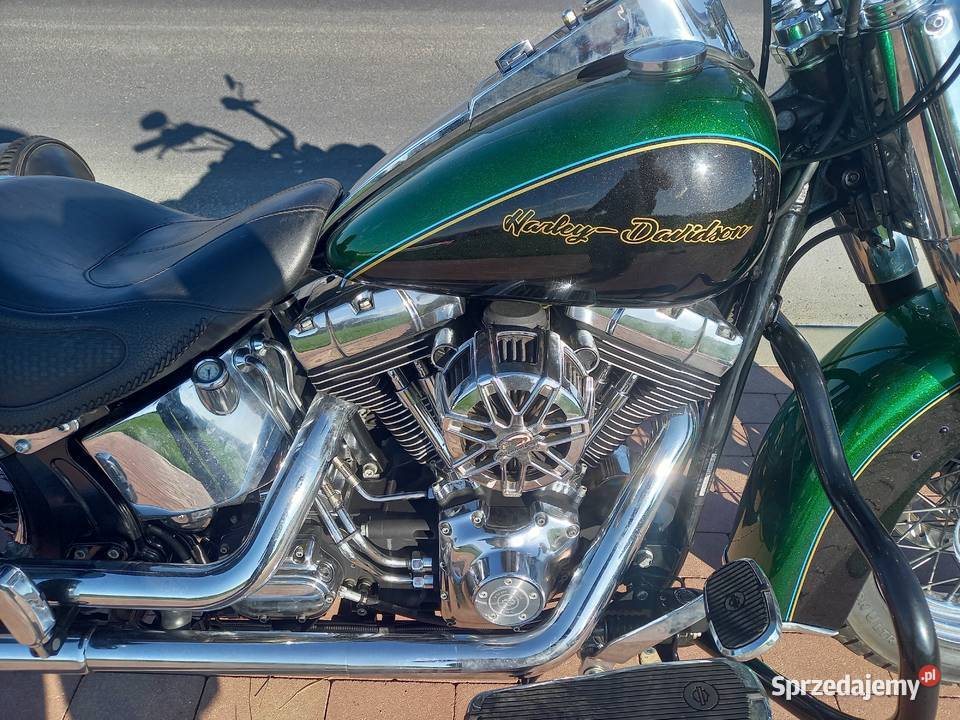 Harleydavidson De Lux Flstn Softail Na Gażniku Bielsko-Biała