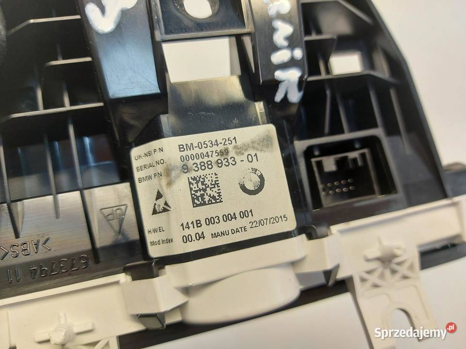 BMW i3 i01 REX Ekran wyświetlacz 9388933