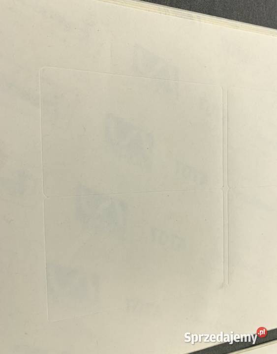 Etykiety PRL na kasety Video naklejki Stalowa Wola