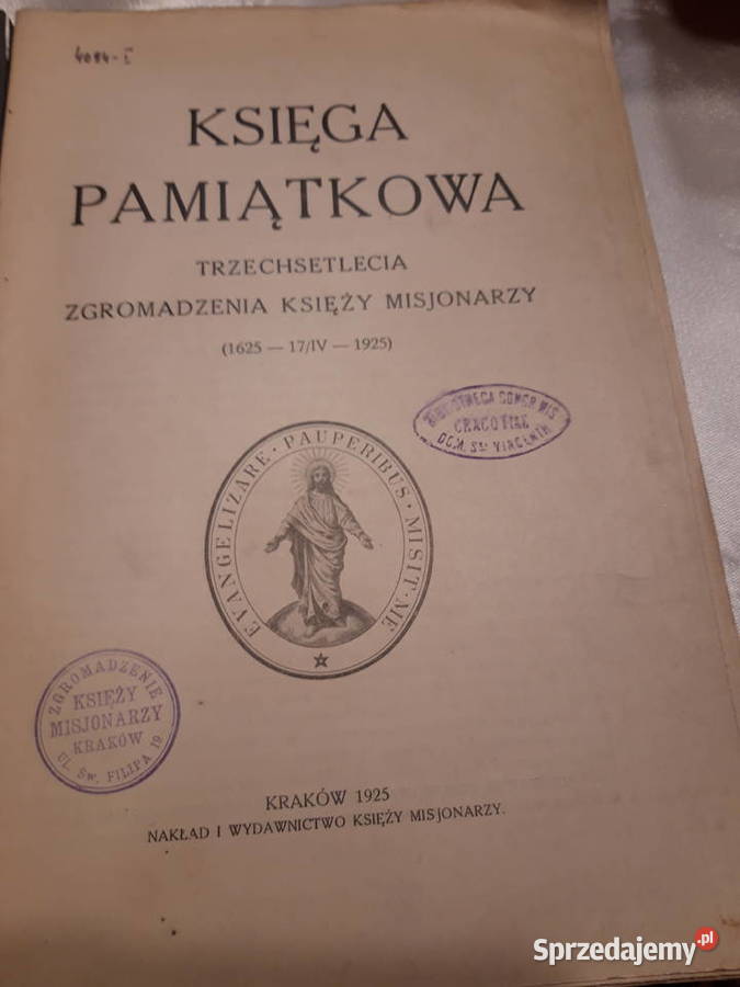 Księga Pamiątkowa Trzechsetlecia Zgromadz Księży