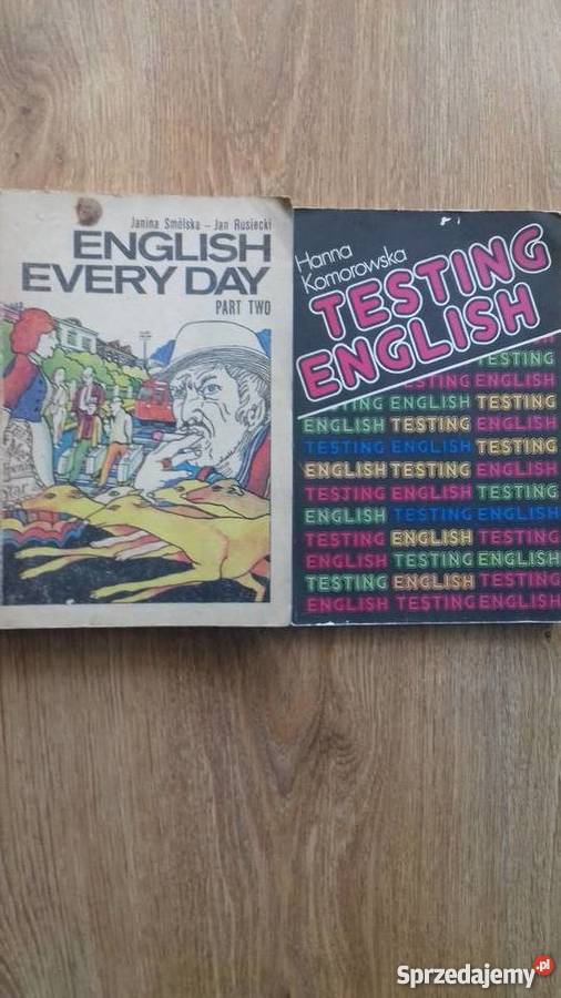 Materiały do angielskiego sprzedam